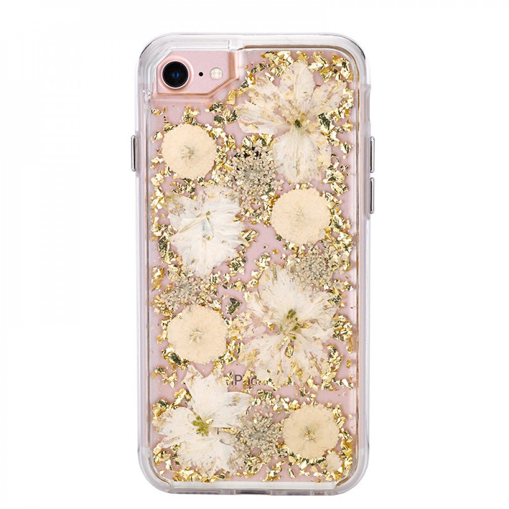 iphone 8 plus gold glitter case